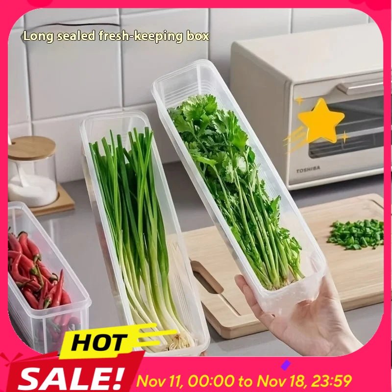 Refrigerator fresh - keeping storage box, fresh - keeping artifact,Small Food Preservation Boxes,Transparent Sealed Storage Box - Kenner House Emporium