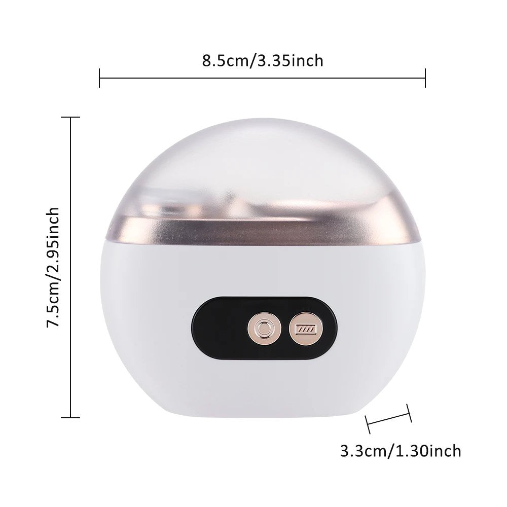 2 In 1 Electric Nail Clippers Manicure Anti - Splash Nail Trimmer For Baby Finger Toe Scissors Pedicure Thick Nails Cutter Tools - Kenner House Emporium