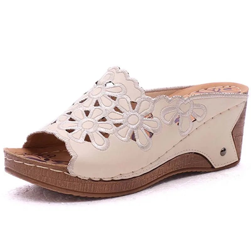 Sandals Shoes Women Summer Comfortable Women Shoe Slides Shoes Woman Wedge Walking Shoes Party Female Footwear Slippers Woman - Kenner House Emporium