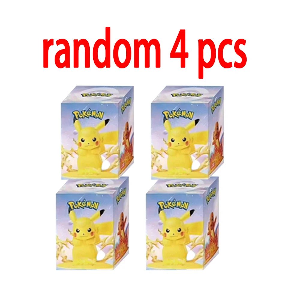 12 Pok é mon Action Dolls Pikachu Blind Box Anime Models Desktop Decorations Pok é mon Toys Children's Birthday Gifts - Kenner House Emporium