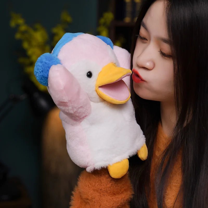 Stuffed Plush Animals Toys Hand Finger Puppet Kawaii Dolls Educational Baby Toys Learning & Education Monkey Tiger Children Gift - Kenner House Emporium