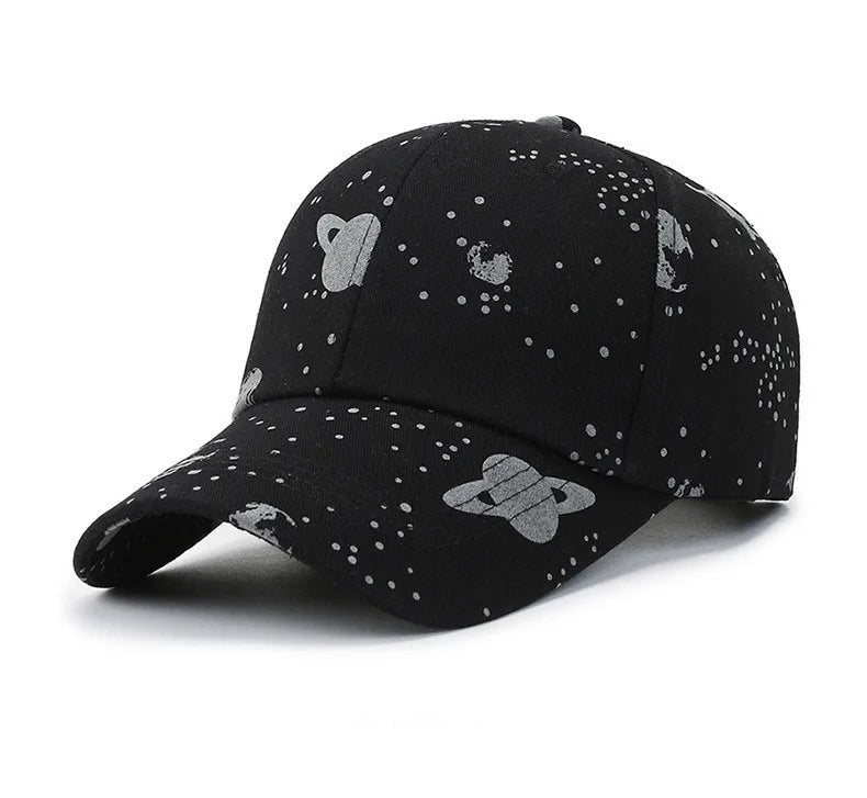 Fashion Women Men Print Baseball Caps Male Lady Outdoor Spring Summer Snapback Hat Graffiti Hip Hop Fitted Cap Hat For Women Men - Kenner House Emporium