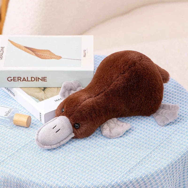 Platypus Plush Toys Simulation Stuffed Animals Prone Posture Dolls Soft Pillow Cartoon Toy Kawaii Home Decor Kids Birthday Gifts - Kenner House Emporium