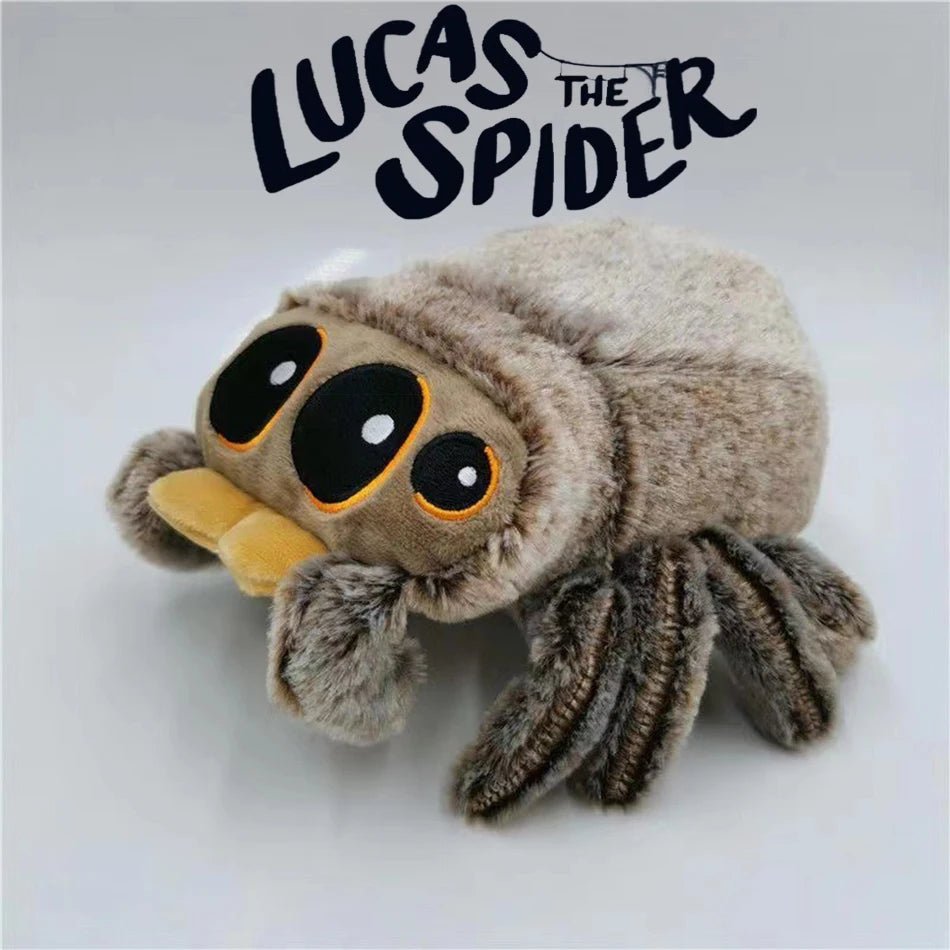 Stuffed Soft Animals Plushies Spider Toy Black Little Lucas Simulated Pillow Doll Anime Game Room Pillow Decora Kid Gift - Kenner House Emporium