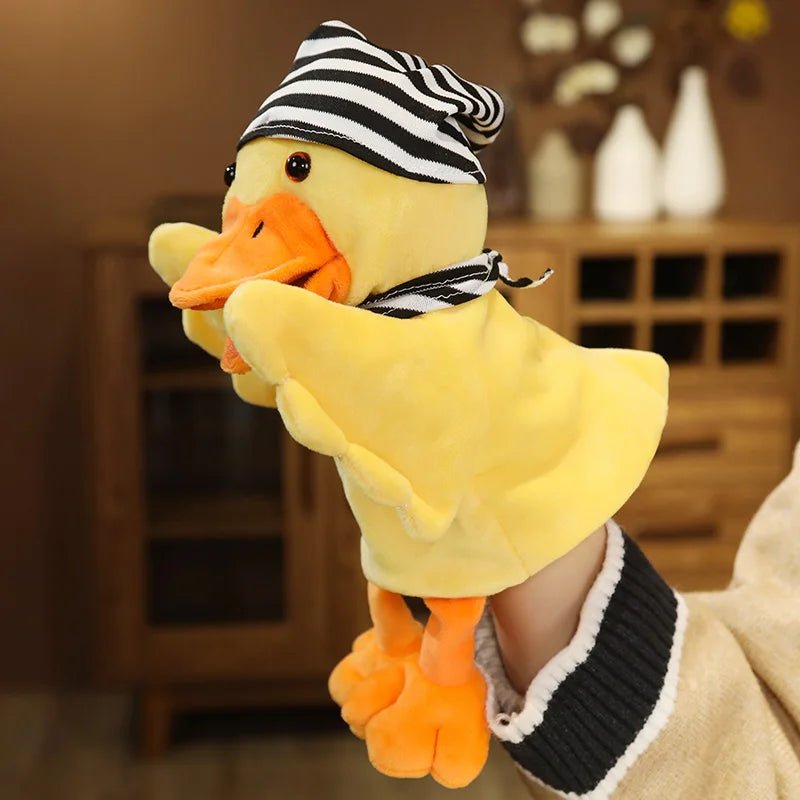 Stuffed Plush Animals Toys Hand Finger Puppet Kawaii Dolls Educational Baby Toys Learning & Education Monkey Tiger Children Gift - Kenner House Emporium