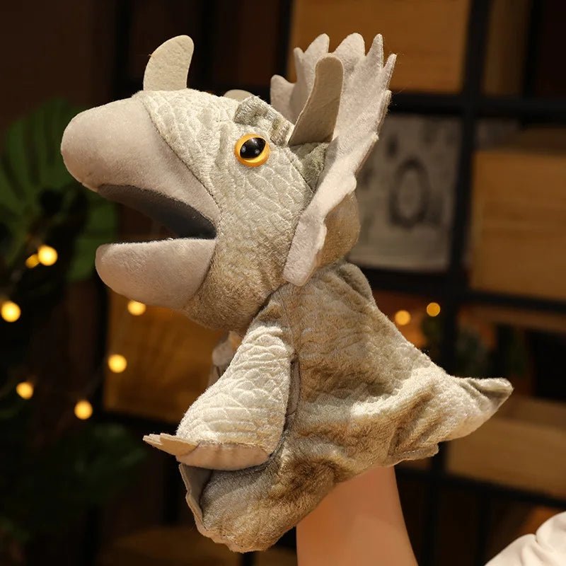 Stuffed Plush Animals Toys Hand Finger Puppet Kawaii Dolls Educational Baby Toys Learning & Education Monkey Tiger Children Gift - Kenner House Emporium
