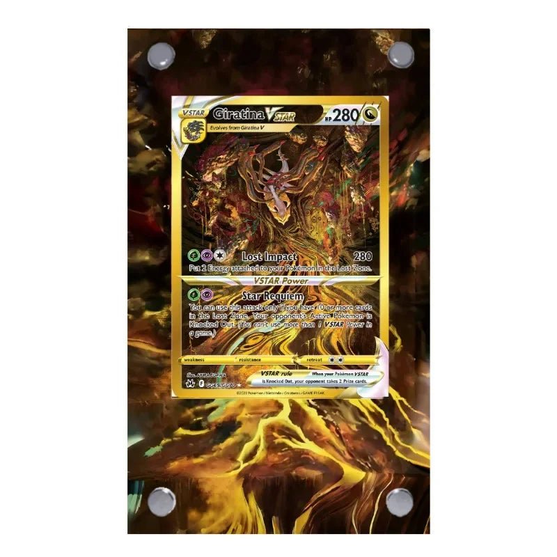 Pokemon Self - Made Acrylic Cartoon Anime Peripheral Articuno Mewtwo Charizard Gengar Wobbuffet Psyduck Kingdra Card Display Stand - Kenner House Emporium