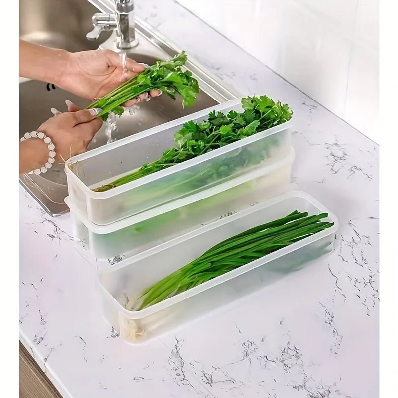 Refrigerator fresh - keeping storage box, fresh - keeping artifact,Small Food Preservation Boxes,Transparent Sealed Storage Box - Kenner House Emporium