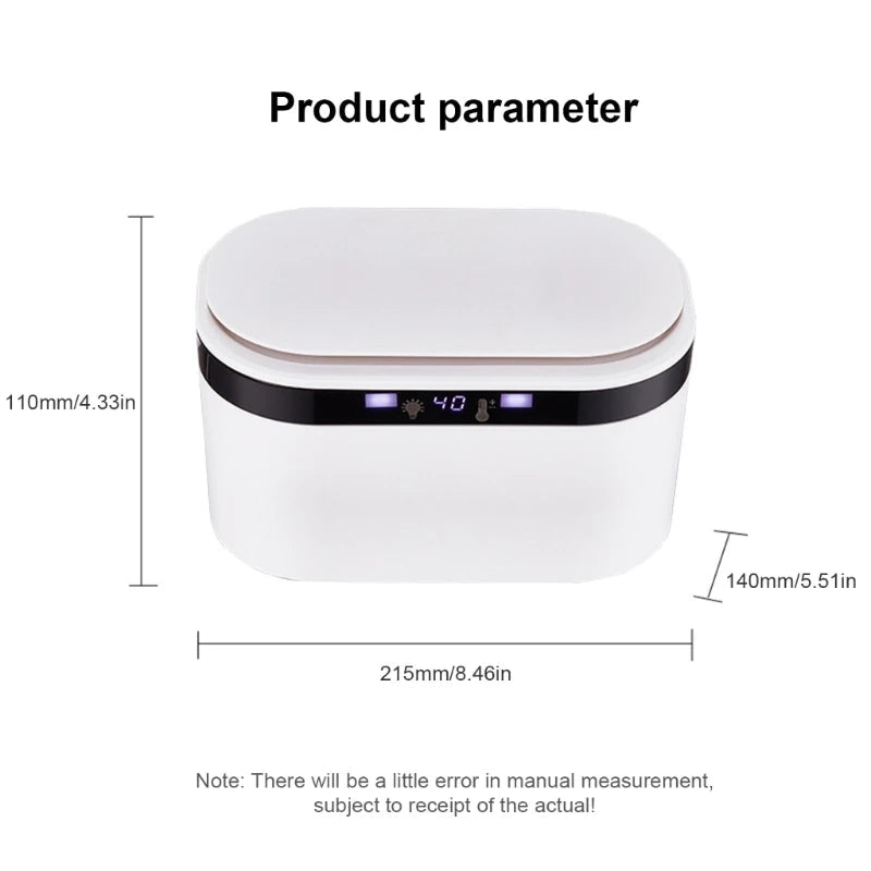 Baby Wipe Warmer and Baby Wet Wipes Dispenser Baby Wipes Warmer for Babies Wipe Warmer with Night Light 3 Level Temp A0NC - Kenner House Emporium