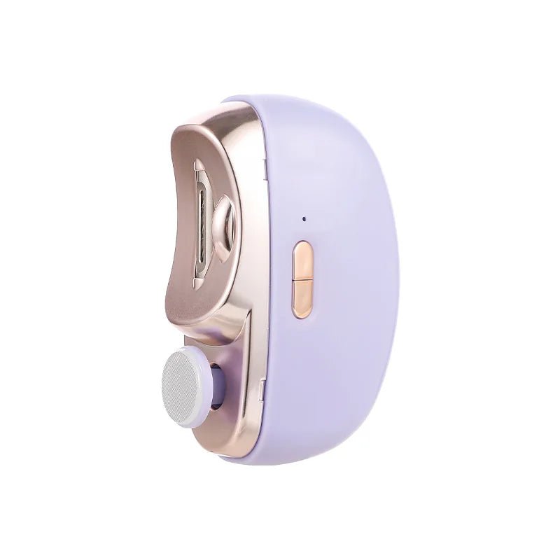 2 In 1 Electric Nail Clippers Manicure Anti - Splash Nail Trimmer For Baby Finger Toe Scissors Pedicure Thick Nails Cutter Tools - Kenner House Emporium
