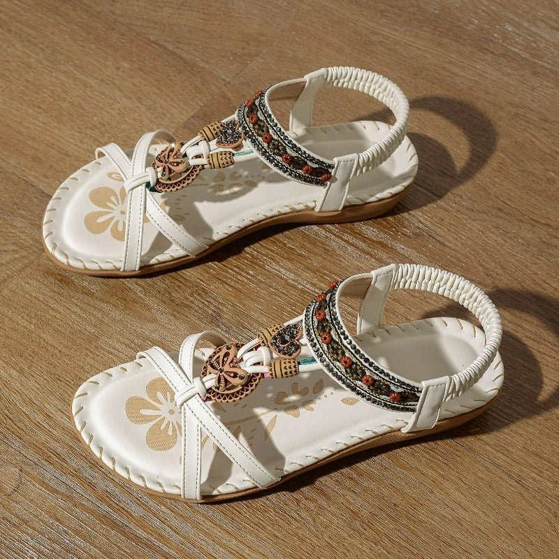 Women's Sandals Bohemian Sandals Outdoor Soft Sole Beach Sandals Platform Lightweight Women Casual Shoes Flat Plus Size Sandal - Kenner House Emporium