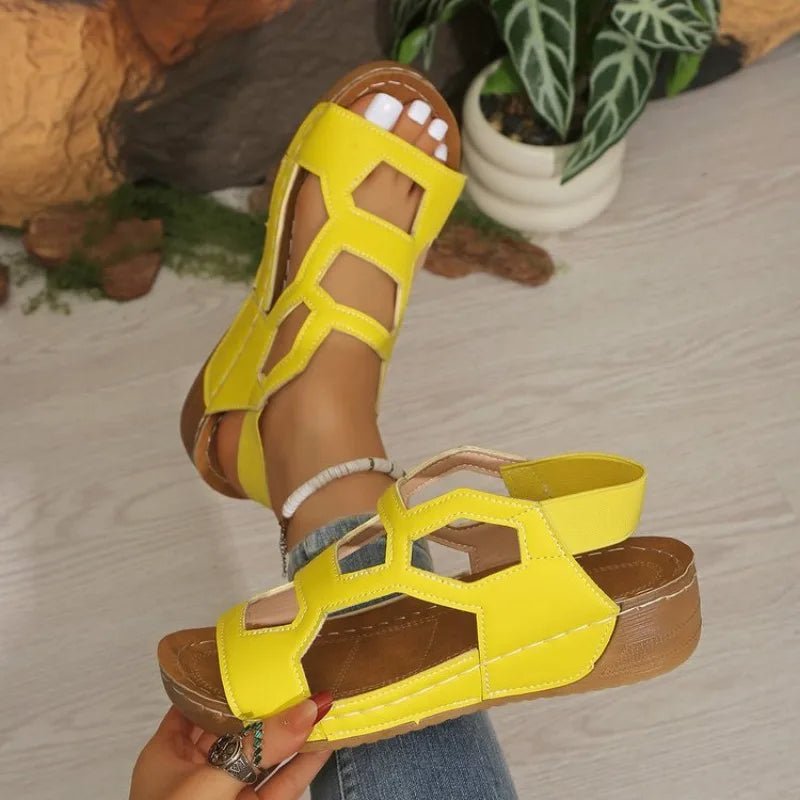 Women Sandals 2026 New Summer Beach Sandals Women Casual Wedges Footwear Summer Shoes Soft Heeled Sandals Woman - Kenner House Emporium