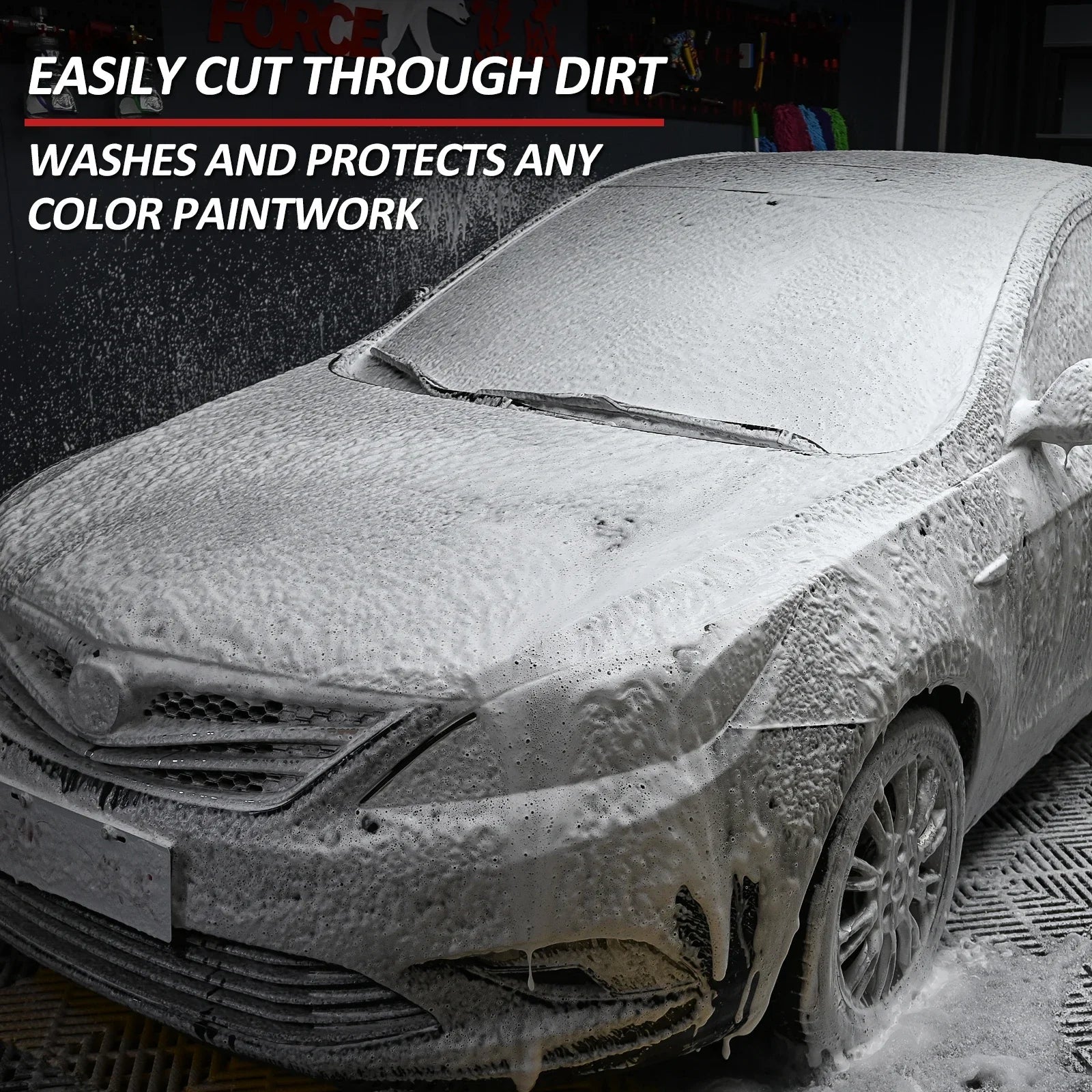 Highly Concentrated Super Suds Car Wash Soap Shampoo Auto Wash Active Foam Cleaner for Snow Foam Lance / Foam Cannon - Kenner House Emporium