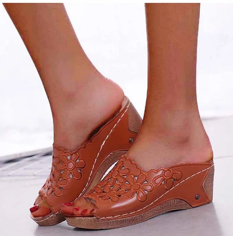 Sandals Shoes Women Summer Comfortable Women Shoe Slides Shoes Woman Wedge Walking Shoes Party Female Footwear Slippers Woman - Kenner House Emporium