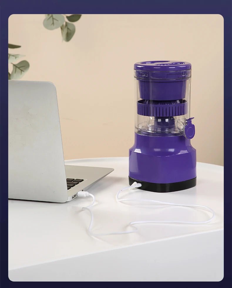 Electric Portable Blender Orange Juicer Mini Blender Automatic USB Charging Juicer Fruit Machine Juice Mixer Kitchen and Home - Kenner House Emporium