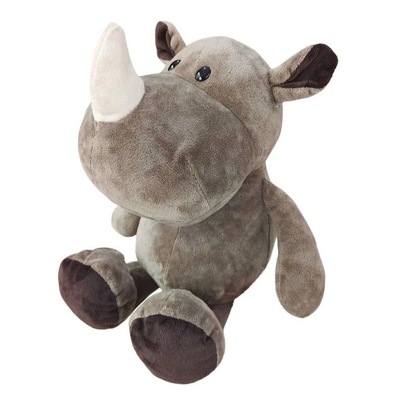 Stuffed Plush Animals Toys Soft Dolls Jungle Lion Elephant Tiger Dog Fox Monkey Deer Children Gift Kawaii Baby Kids Hobbie Toys - Kenner House Emporium