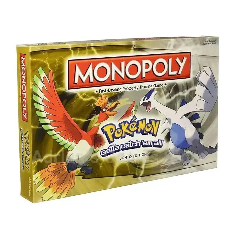 Newest English Version Pokemon Pikachu Monopoly Real Estate For Adults And Children 2 - 6 People Party Birthday Game Kid Gifts - Kenner House Emporium