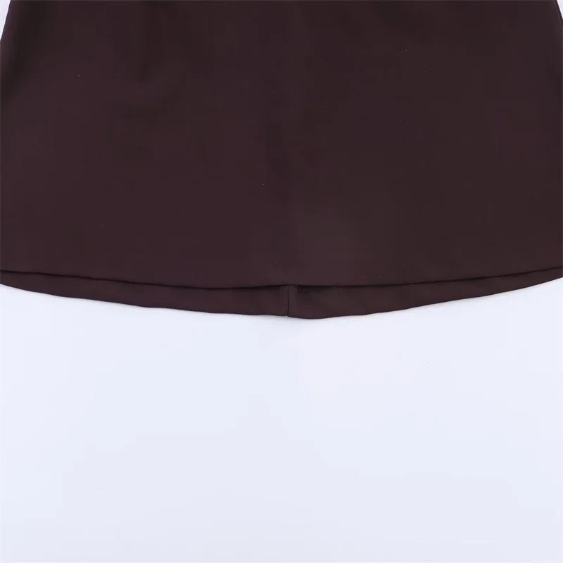 Women's Dress 2026 New Fashion Trend Multi - Color Sexy Elegant Party Deep V - Neck Chiffon Dress - Kenner House Emporium