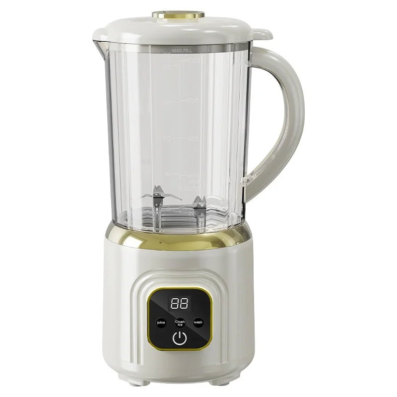 1000 ML Household Juicer Blender Dual - blade digital display juicer USB Rechargeable Ice Crusher Electric Fruit Juice Machine - Kenner House Emporium