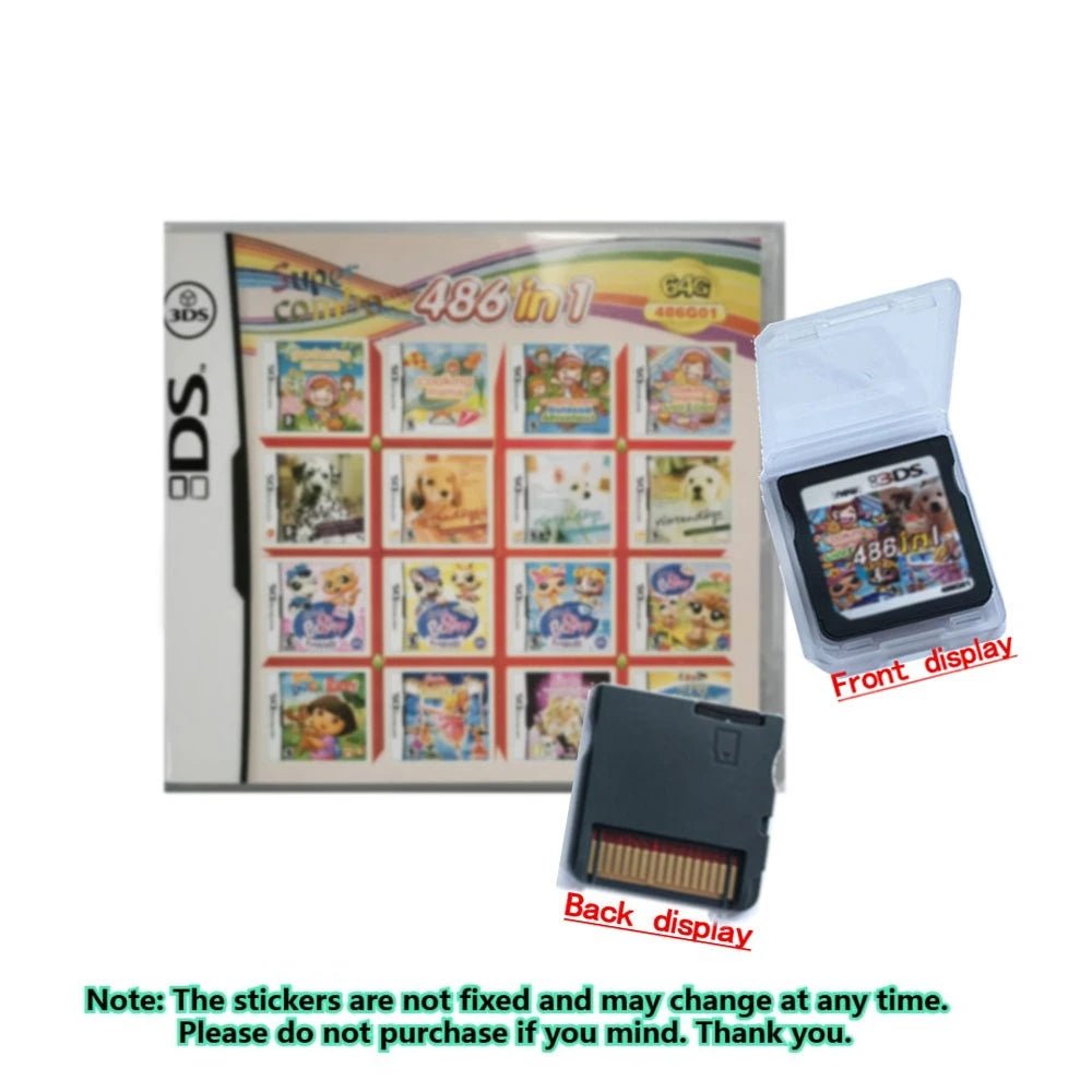 Pokemon Album 23 In 1 Video Game Cartridge Card for DS 3DS NDSI NDSLL NDSXL 3DS XL Video Game Console - Kenner House Emporium