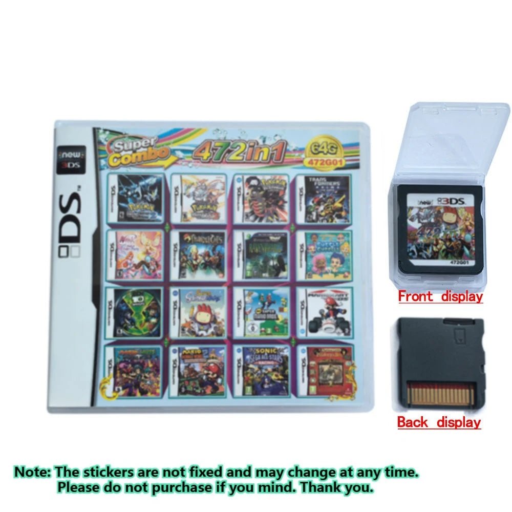 Pokemon Album 23 In 1 Video Game Cartridge Card for DS 3DS NDSI NDSLL NDSXL 3DS XL Video Game Console - Kenner House Emporium