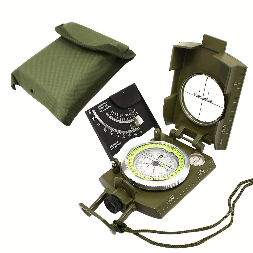 Multifunctional Luminous Dial Waterproof Anti - fog Accurate Compass For Hiking Camp - Kenner House Emporium