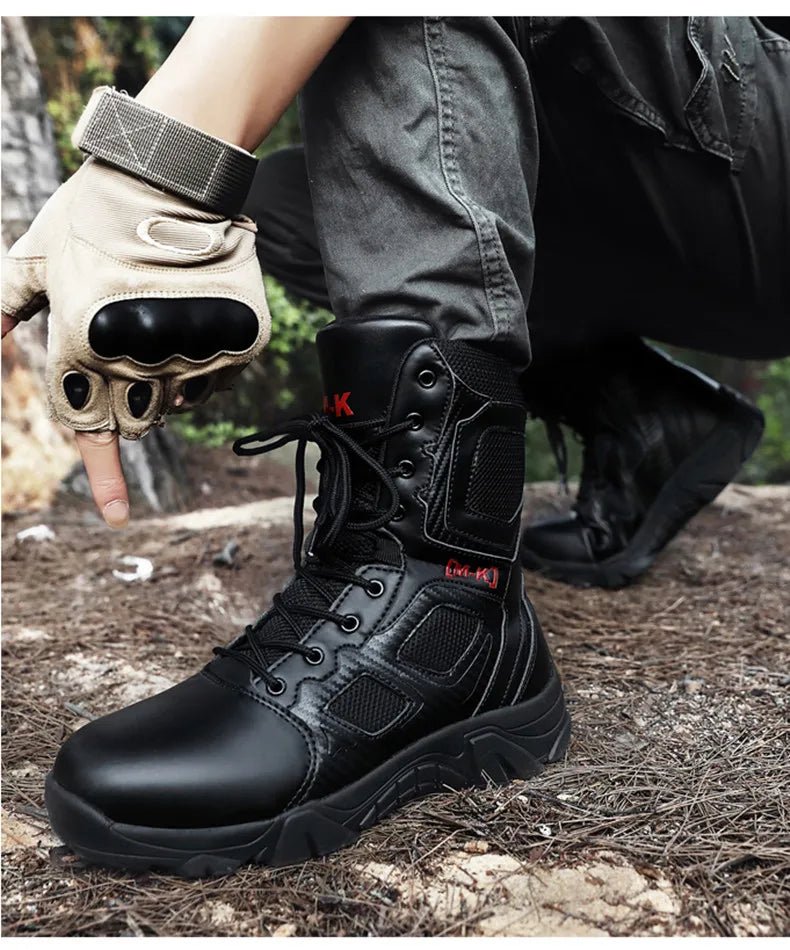 Men Boots Waterproof Safety Shoes Security Steel Toe Cap Men's Boots Working Steel Toe Anti - Smashing Men's Work Boots Size 47 - Kenner House Emporium
