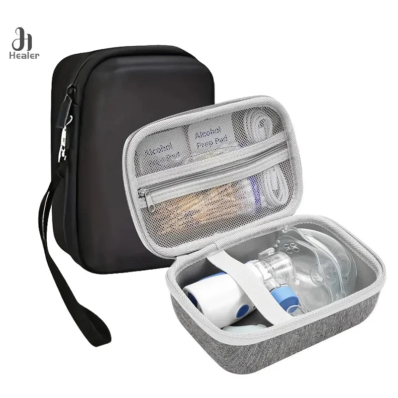 Portable Nebulizer Case Waterproof Respirator Case Medicine Bag Respirator Pouch Portable Carrying Case Medicine Pouch - Kenner House Emporium