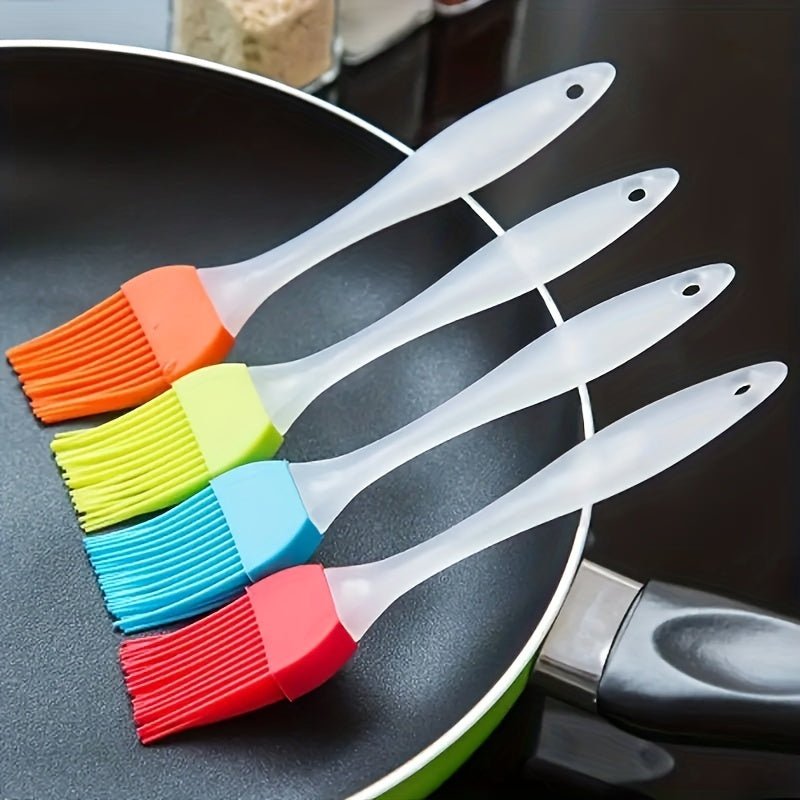 Ergonomic Red Oil Brush - High - Temperature Resistant, Non - Shedding for Effortless Baking & Grilling - Kenner House Emporium