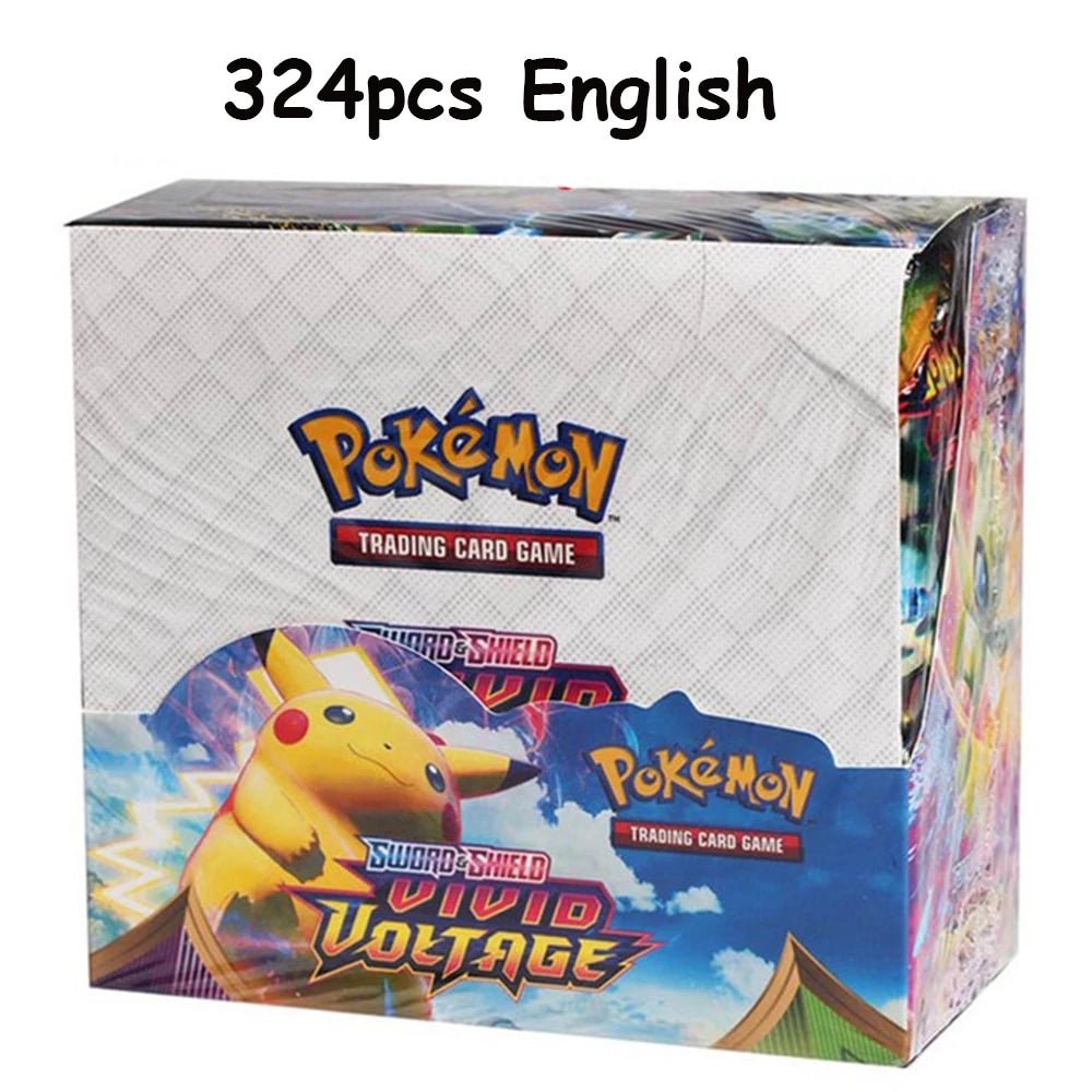Newest 324Pcs Pokemon Cards Sun & Moon XY Evolutions Pokemon Booster Box Collectible Tradiner Card Game toy for children - Kenner House Emporium