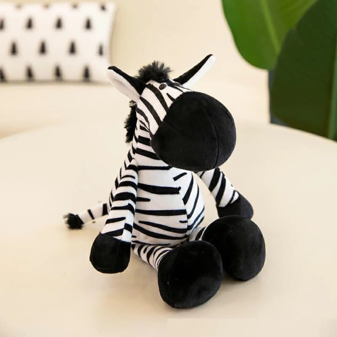 Jungle Animal Stuffed Toys Forest Animals Soft Plush Dog Zebra Elephant Lion Fox Giraffe Kid Playmate Doll Christmas Gifts - Kenner House Emporium